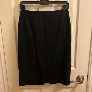Black fully lined pencil skirt